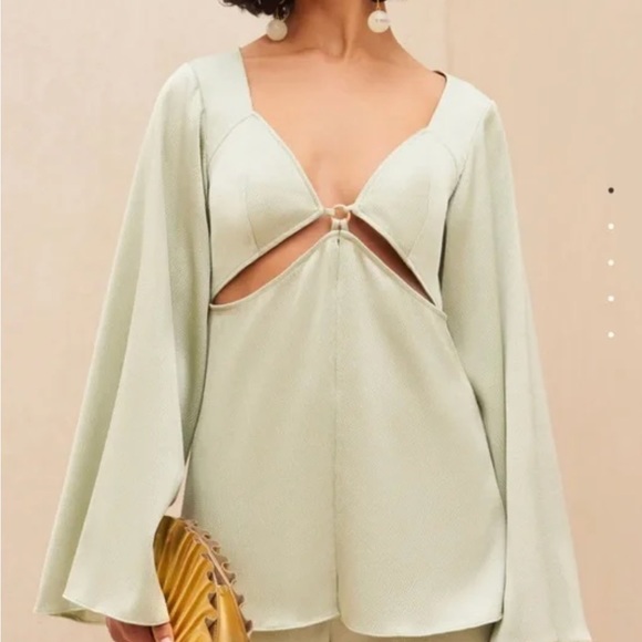 CULT GAIA New Alina Top in Jade - Picture 1 of 6